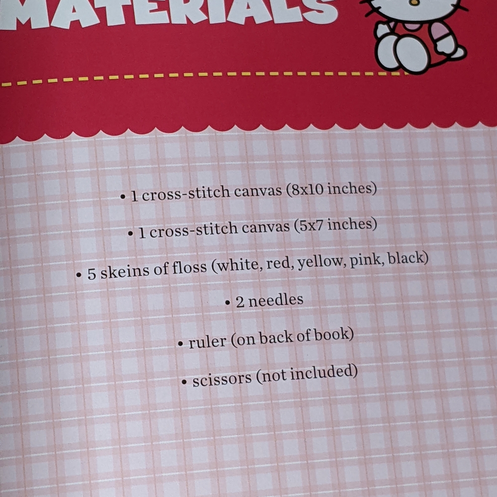Hello Kitty Cross-Stitch Kit - Picture 4 of 4